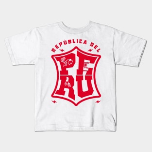 República del Perú Kids T-Shirt